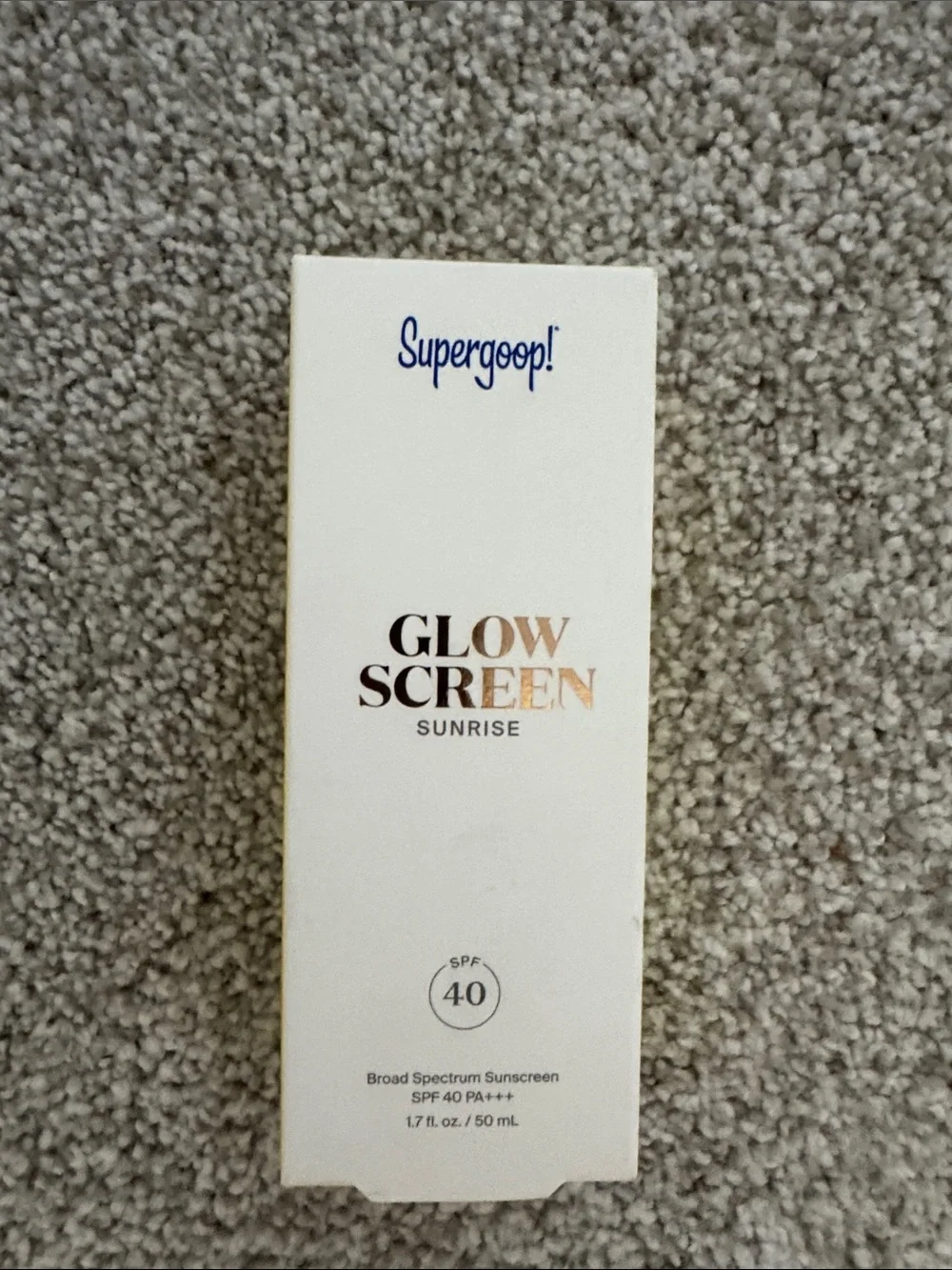 UNOPENED Supergoop Glow Screen